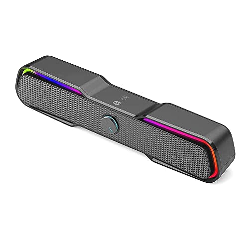 HP Barre de Son pour Ordinateur DHE-6002 2 x 3 W Gaming RGB