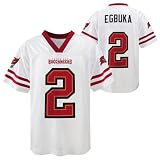 Emeka Egbuka Tampa Bay Buccaneers #2 Youth 4-18 White Jersey - X-Large 14/16