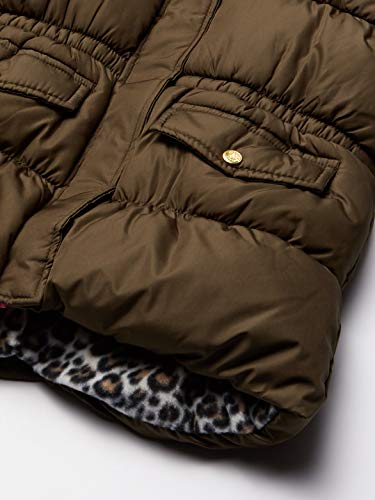 Pink Platinum Baby Girls' Puffer Jacket, Olive, 24M #TOP2