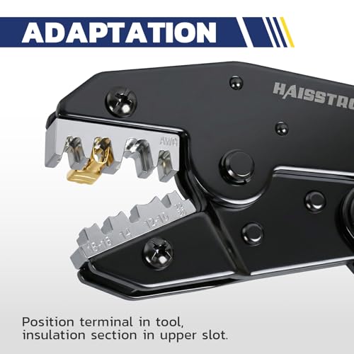 Image of haisstronica Crimping Die for Open Barrel Terminals, AWG 22-10