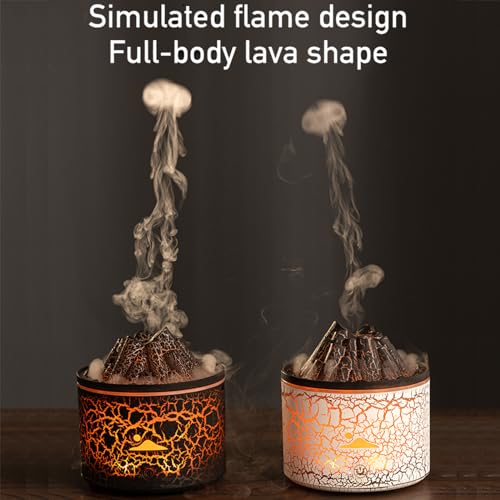 Difusor Volcano para aceites esenciales con humidificador y autoapagado miniatura 4