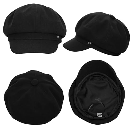 Sombrero Cuatro Estilos de Lana para Mujer miniatura 6
