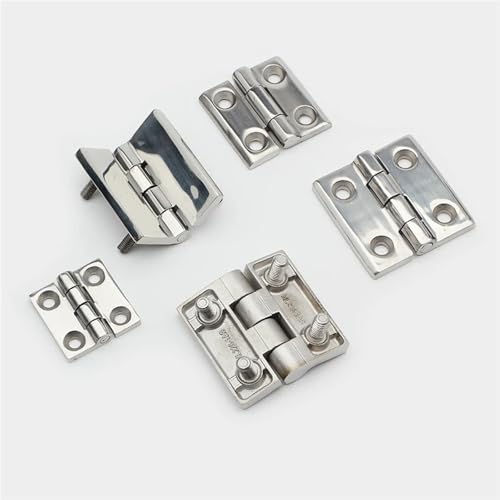 Charnière industrielle robuste inox 304 pour remplacer vos fixations usées