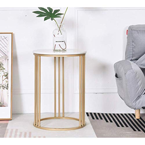 HLL Tables,Home Furniture Small 2-Tier Round Glass Side Tables Living