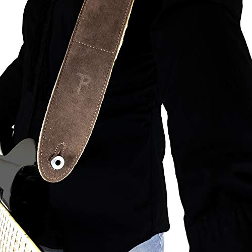 Perri’s Leathers Ltd. – Sangle de Guitare – Longueur Ajustable – Rembourrage en Peau de Mouton – Brun – Fabriquée au… - Les Beatles, Paul McCartney, John Lennon, RIngo Starr, George Harrison Perri's Leathers Ltd. - Sangle de Guitare - Longueur Ajustable - Rembourrage en Peau de Mouton - Brun - Fabriquée au… – Image 6