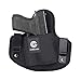 Ultimate Comfortable IWB Holster V2.0 | Fits Pistols Revolvers with Less Than 3.5" Barrel | 15 °Negative Cant for Cross Draw Or Appendix Carry | Quick Draw Concealed Gun Holster, Right Hand