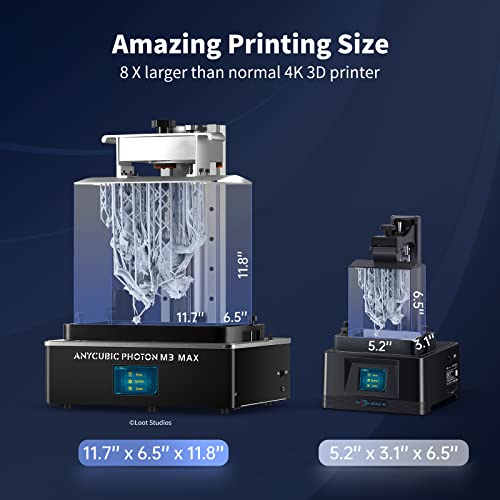 Anycubic PM3MA0BK-20417AU Resin 3D Printer, Photon M3 Max Sla Lcd Uv Resin Printers thumb #1