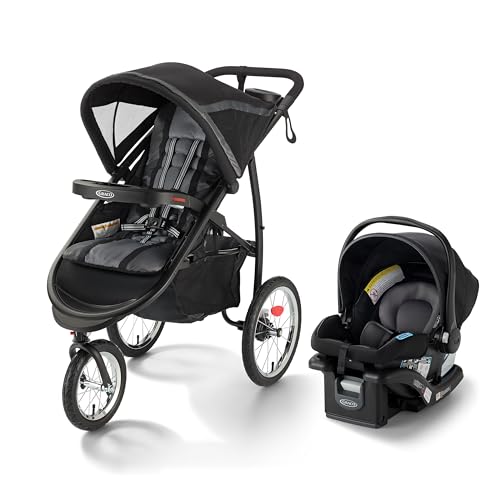 Graco FastAction Fold Jogger Travel System, Gotham
