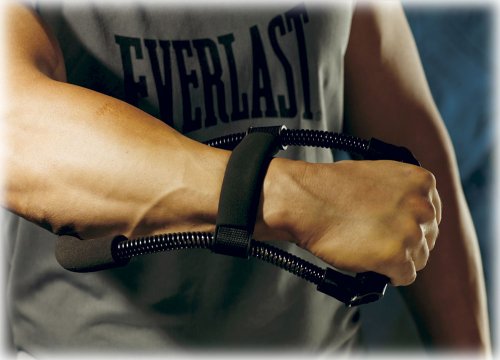 Everlast Wrist Strengthener - Pesos de fortalecedor de Mano para Hombre, Color Silver