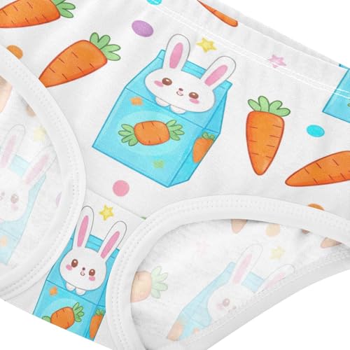 Kawaii Cute Bunny Toddler Underwear Custom 2t Cotton Panties Little Girl Fun Briefs Kids Undies4