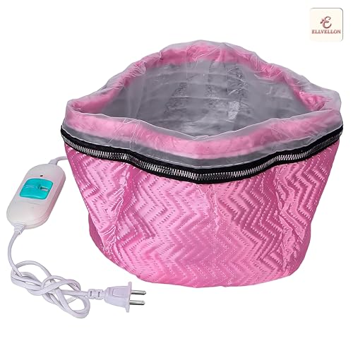 Thermal, Electric, Waterproof Head Spa Heating Cap With 3 Mode Temperature Control Function Which Used For Wet Hair Steaming And Drying, Damaged Hair Nourishing At Home For Women, Girls