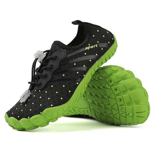 Fashion Boys Girls' Width Edition Lightweight Comfortable Wading Beach Shoes, Casual Skateboarding Shoes , Versatile Anti slip Walking Shoes, Outdoor Jogging Shoes, Park Flats，Leisure Dance Shoes