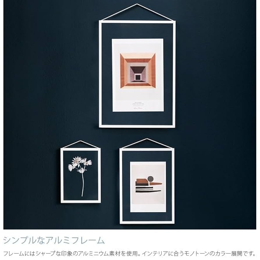 Amazon.co.jp: MOEBE / FRAME-A4(Aluminium(White) : ホーム