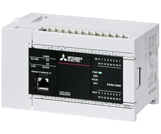 Amazon | 三菱電機 FX5Uシーケンサ CPUユニット AC電源 ネジ式端子台