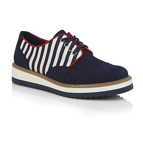 Ruby Shoo Davina chaussures noir femme à talon mi-haut et confortable