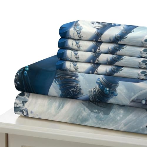 Housse de couette mythique bleue anti-allergie pour ado active