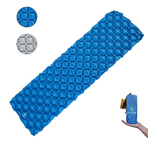 Camping Sleeping Pad, Ultralight Air Sleeping Pads For Backpacking Hiking, Durable Inflatable Waterproof