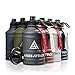 ARIES ATTACK Trinkflasche-2L-Edelstahl - 2.2L Water Jug für Fitness, CrossFit, Gym & Sport -Extra Trinkverschluss - BPA Frei - Stabil und Auslaufsicher - Kohlensäure Geeignet (Toronto)