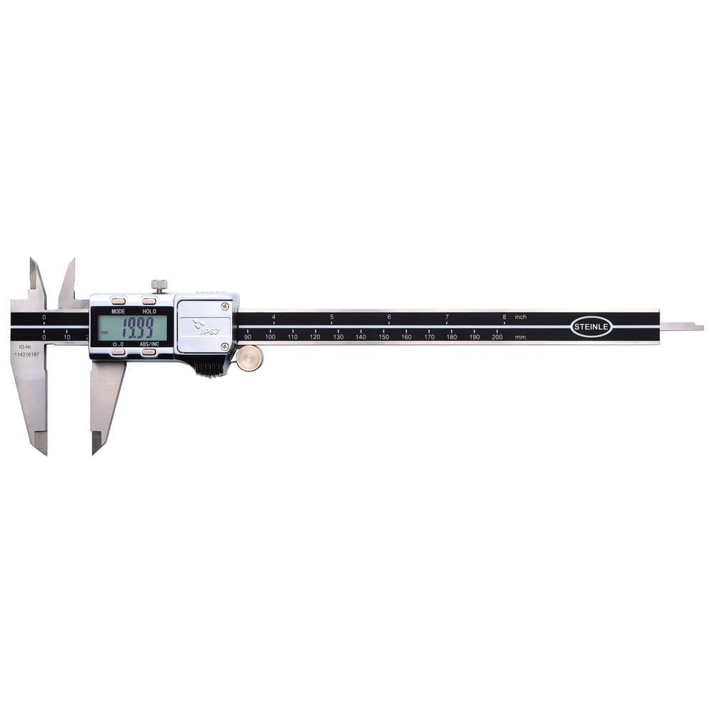 STEINLE 1424 Meßschieber Messschieber digital Schieblehre 200mm IP67