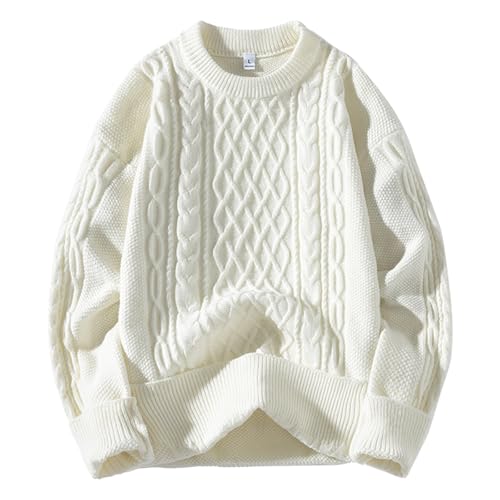 Pull col roulé torsadé de style marin tricoté avec gilet montant
