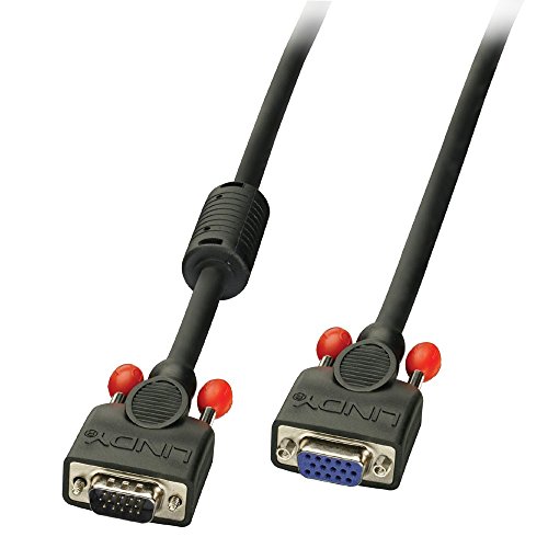 Rallonge VGA Lindy 0,5m noir pour prolonger un câble trop court