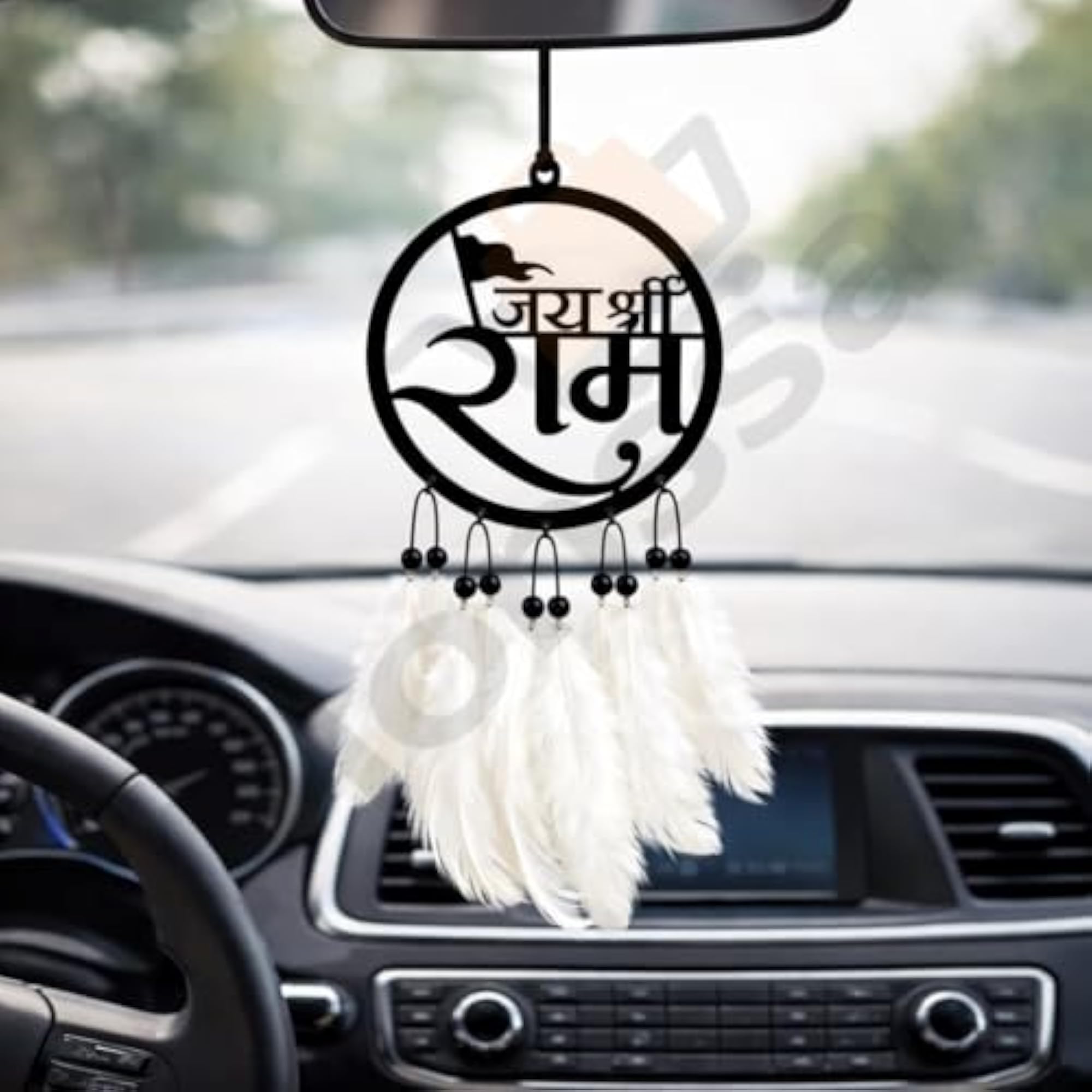 M H VILLA Dream Catcher for Rearview Charm