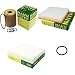 Produktbild EISENFELS Filter Set Inspektionspaket erstellt mit MANN-FILTER Ölfilter HU 820/1 y, Luftfilter C 27 107, Innenraumfilter CU 2442, Dichtring