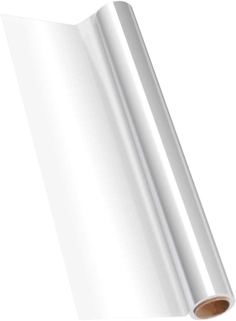 GLSTOY Floral Wrapping Paper Cellophane Roll 50cm X 50m 4.7 Mil Thick Bouquet Wrap for Flower Packaging and Wrapping
