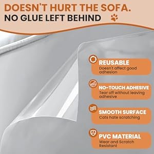 Thicken-Anti-Cat-Scratch-Furniture-Protector118x17Single-Sided-Sticky-Couch-cat-Scratch-ProtectorCouch-Corner-Protectors-for-CatsExtended-Size-Protects-More-FurnitureCat-Repellent-Tape - Cucciolini Doodles   Thicken-Anti-Cat-Scratch-Furniture-Protector118x17Single-Sided-Sticky-Couch-cat-Scratch-ProtectorCouch-Corner-Protectors-for-CatsExtended-Size-Protects-More-FurnitureCat-Repellent-Tape