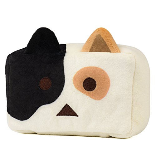 Jambor's poochi calico peluche chaton tricolore canapé lit