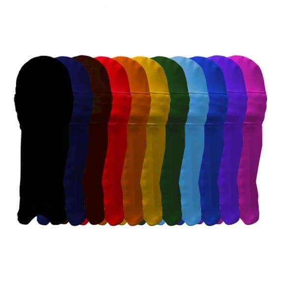Image of Cricket Leg Guard Pad Skin - Cover /Outer Skin (1 Pair Sky Blue)