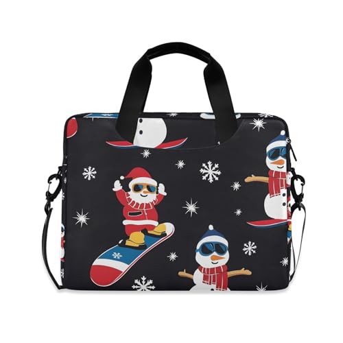 Maletín para portátil con dibujo navideño ALAZA 13-15.6" miniatura 1
