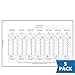 Driver Exemption Log Book 5-pk. for Short-Haul Operations - Book Format with 18 Sets, 2-Ply Carbonless, 8.5