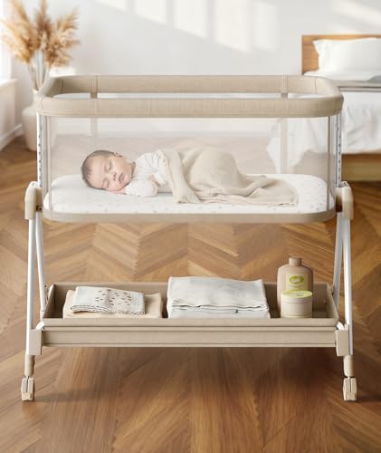 Fodoss 4-Sided Mesh Bassinet