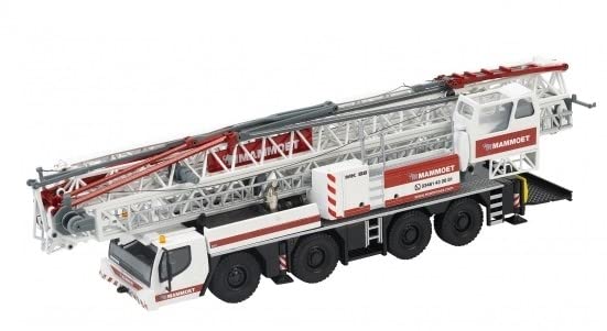 Grúa LIEBHERR MK88 MAMMOET Conrad 410249 réplica coleccionismo escala 1:50