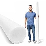 Oodles of Noodles MEGA Jumbo Approx 6 Foot x 5 Inch Biggest Pool Noodle Ever Multi-Purpose White