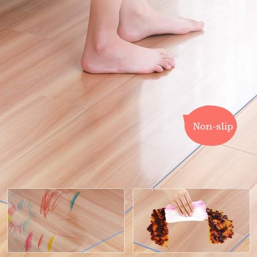 Moquettes transparentes ZRUYI de haute qualité indéformable en PVC - 5