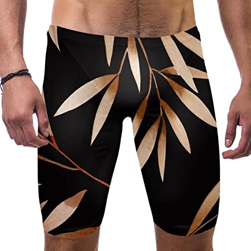 Short de bain pour homme S imprimé tropical multicolore maillot de plage confortable