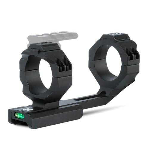 Monstrum Beast Series Cantilever Scope Mount | Integrated Level Bubble and Piggyback Segment | 1 inch Diameter by Monstrum - Image 2