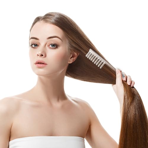 TOPPERFUN 2 Stück Hochfrequenzstab Glasrohr Ersatzaufsatz Für Elektrische Gesichtsbehandlung Transparentes Handelektrodenstab Zubehör Kompatibel Mit Hochfrequenz-Gesichtsstab