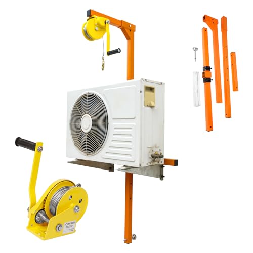 Outil de levage de climatiseur charge 450 LB support unité extérieure maison - 6