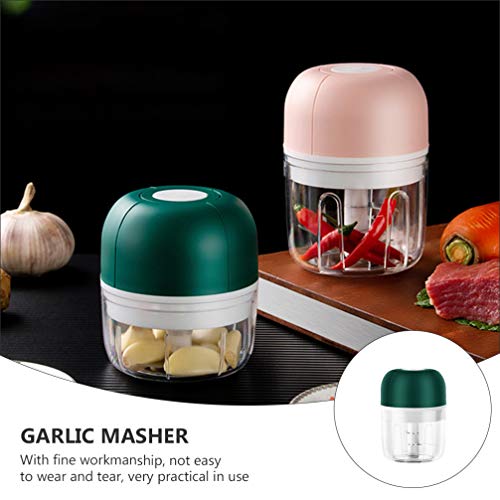 Yardwe Mini Elétrico de Alimentos Triturador de Alho Vegetal Chopper Slicer Cebola Slicer Pimenta Mo