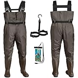 Croch Wathose mit Stiefeln – wasserdichte, Crosswater-Waders für Herren, Damen und Frauen 40/41