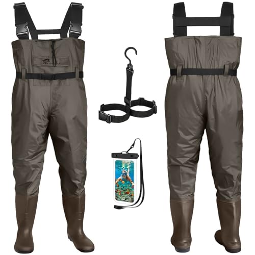 Croch Wader avec bottes – Waders étanches Crosswater pour hommes, femmes et unisexe 44/45