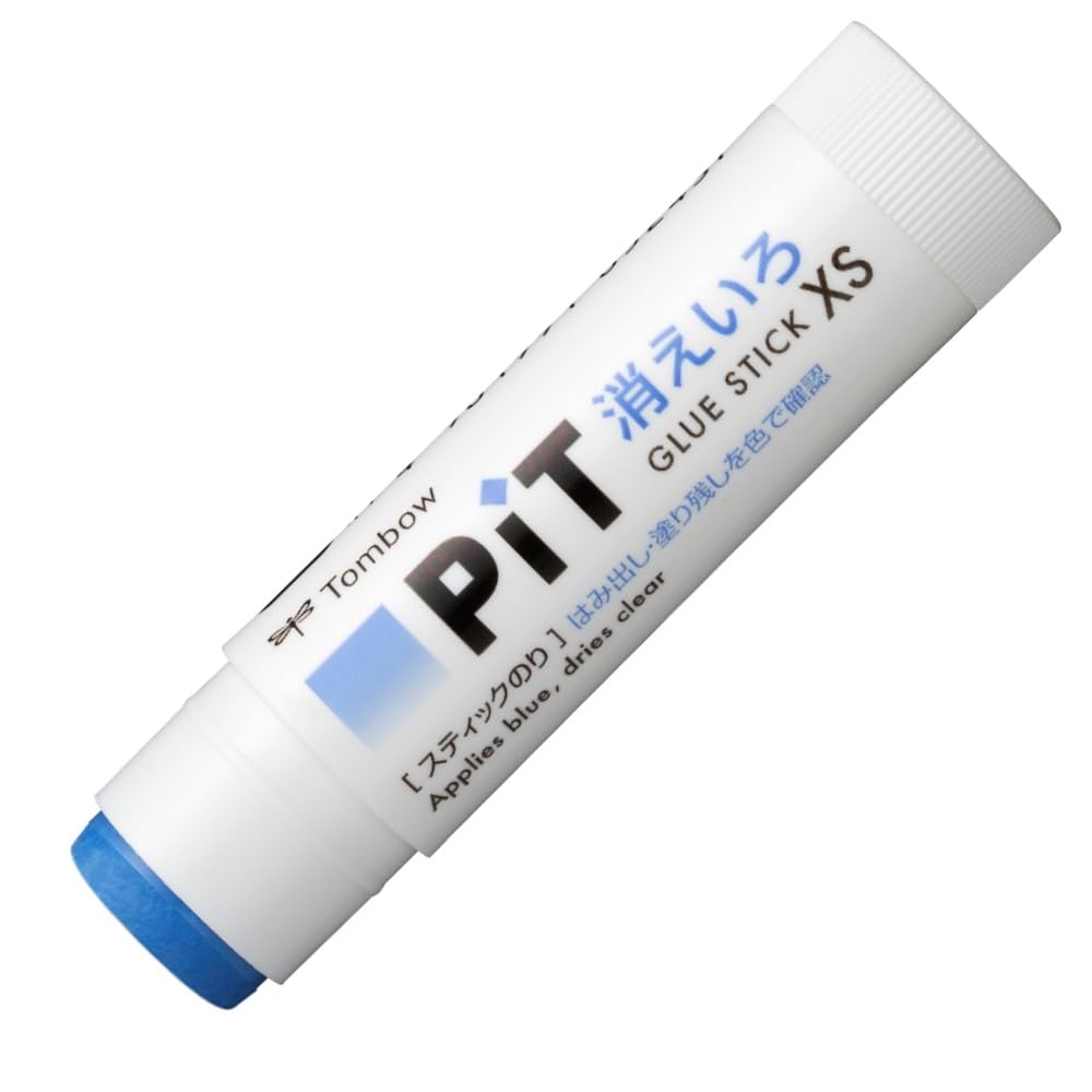 Amazon | トンボ鉛筆 スティックのり 消えいろPiT XSサイズ (塗り色が