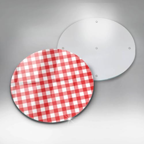 Planche à découper induction 40cm Wallfluent calandre blanche rouge