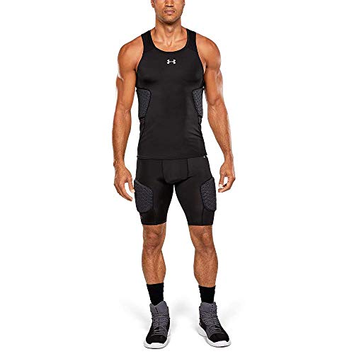 Under Armour Gameday 3-Pad Tank Bball, Medium, Black #TOP5