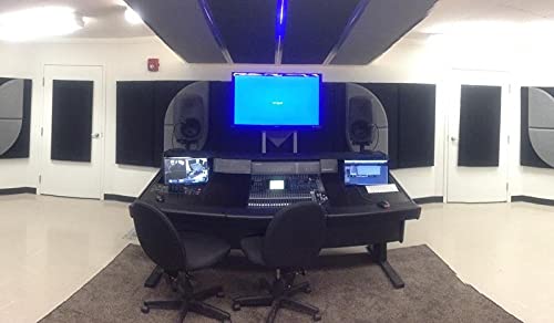 Primacoustic Broadway 2" Broadband Absorber Square-edge Acoustic Wall Panel 6-pack - Black - Image 4