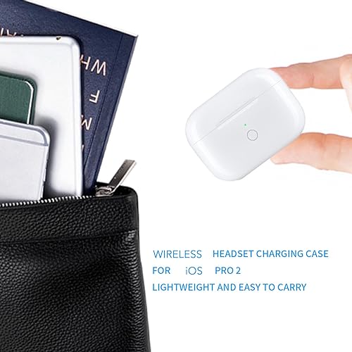 Estuche de carga para Pro 2 compatible con cables e inducción Tosuny A003P 5