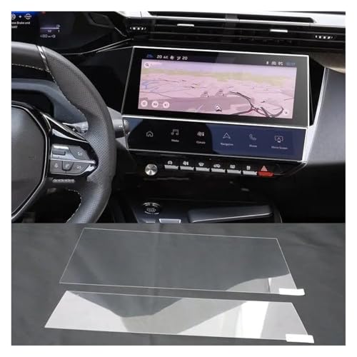 Protection écran Peugeot 408 anti-rayures verre trempé haute sensibilité